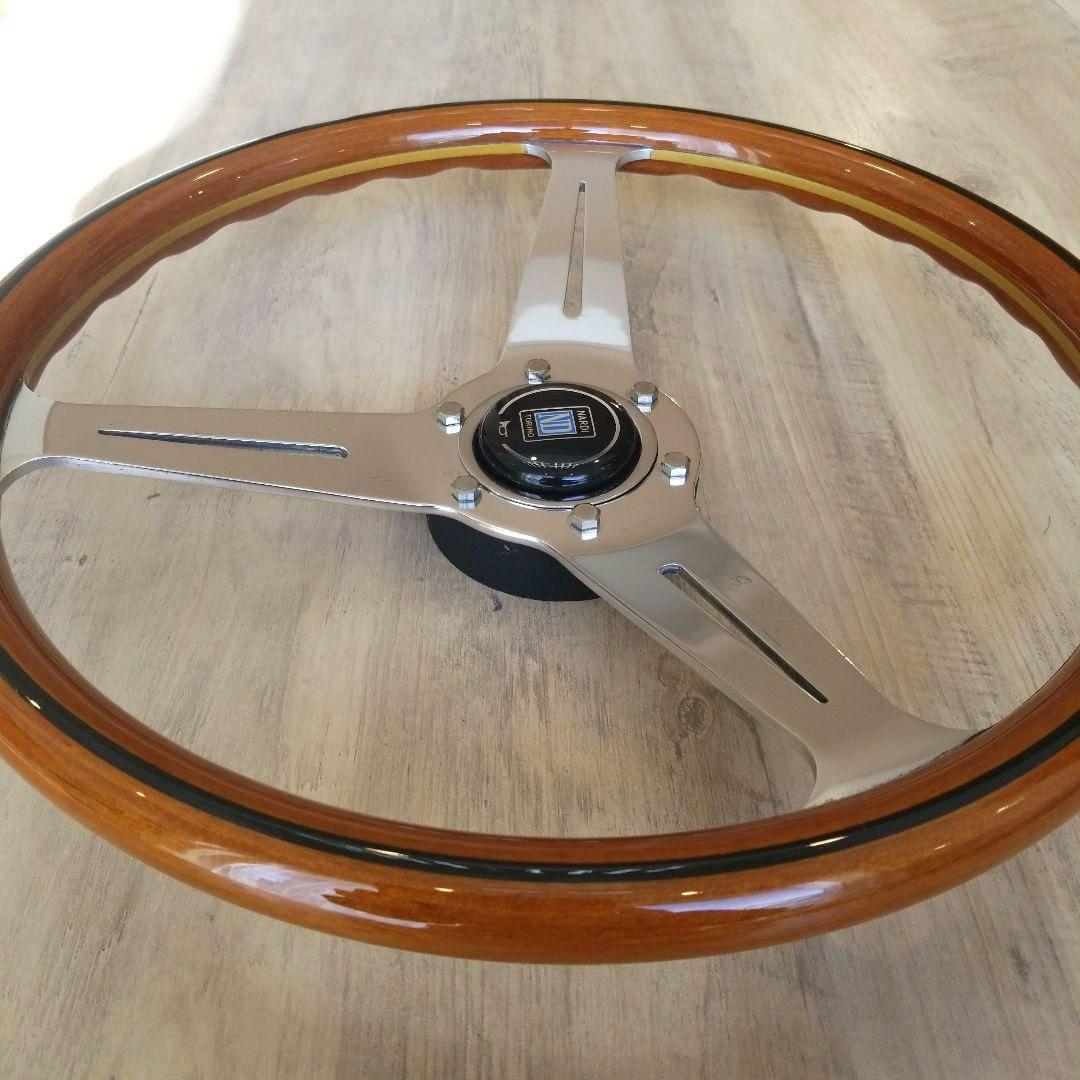 NARDI★ナルディクラシックウッドポリッシュ/ヴィンテージ【当時物】36Φ