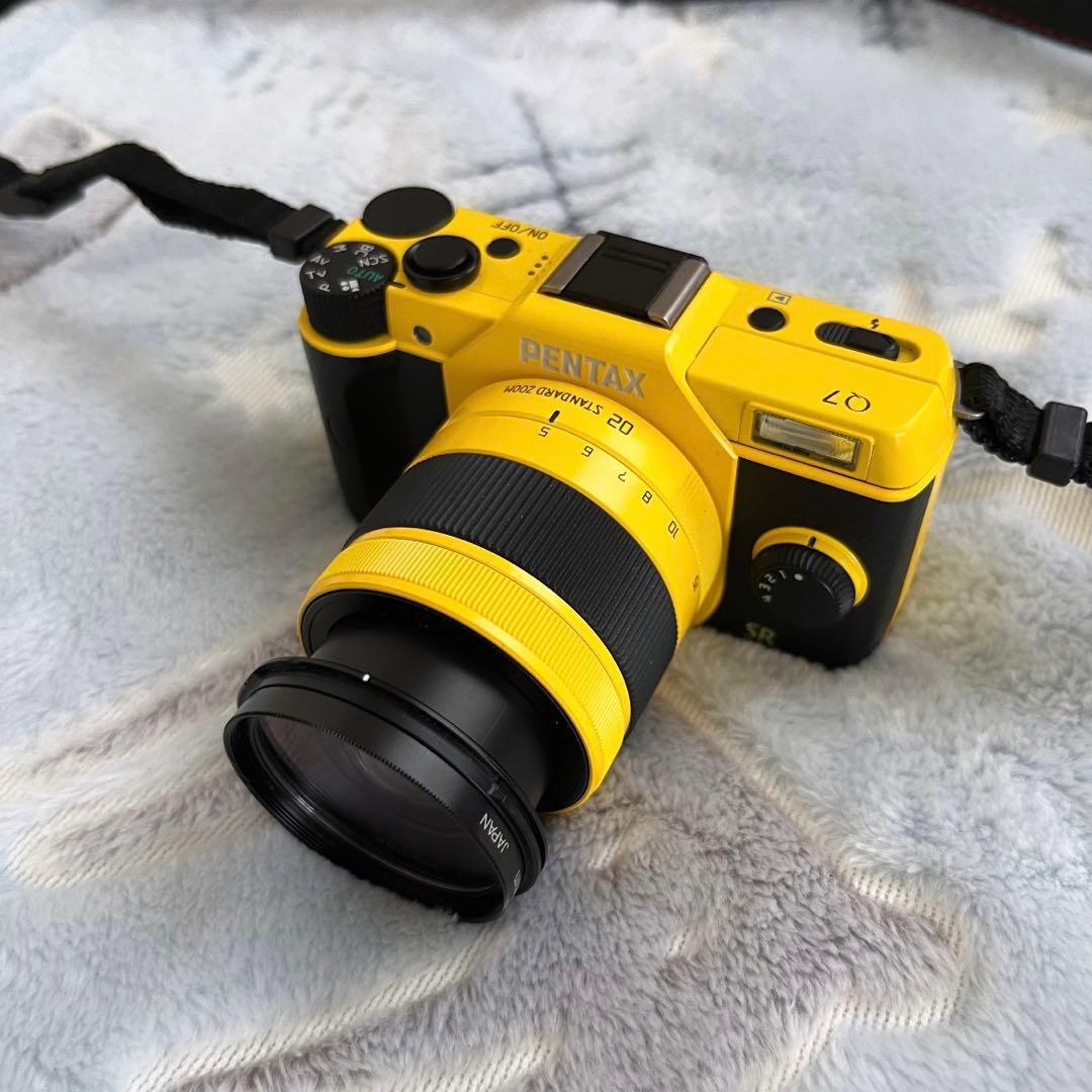 【即購入OK】PENTAX　Q７　ダブルレンズキット　イエロー【完全動作保証】