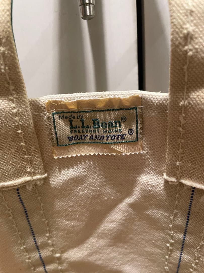 【希少レア】80's L.L.Bean エルエルビーン トート ロングハンドル