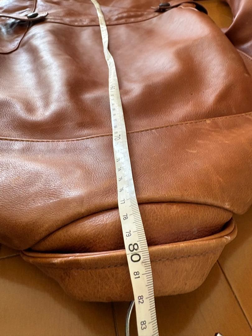 ヌ*ス様 ⭐︎Vanson Leathers ブラウン レザージャケット 36⭐