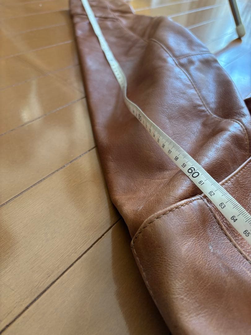 ヌ*ス様 ⭐︎Vanson Leathers ブラウン レザージャケット 36⭐