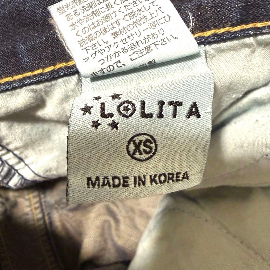 ロリータジーンズ　デニム　パンツ　奈良美智さんコラボ　希少 XS