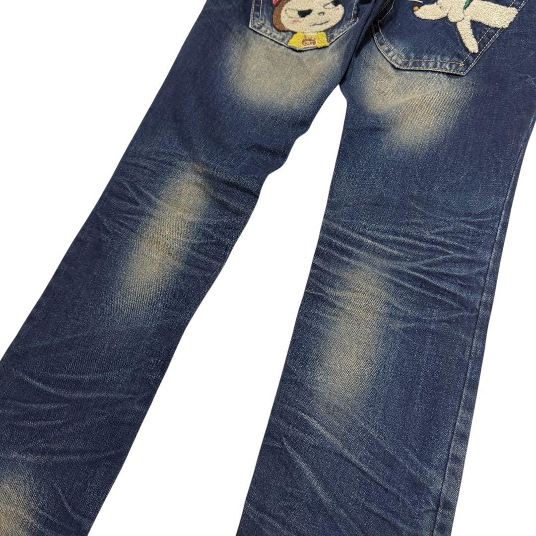 ロリータジーンズ　デニム　パンツ　奈良美智さんコラボ　希少 XS