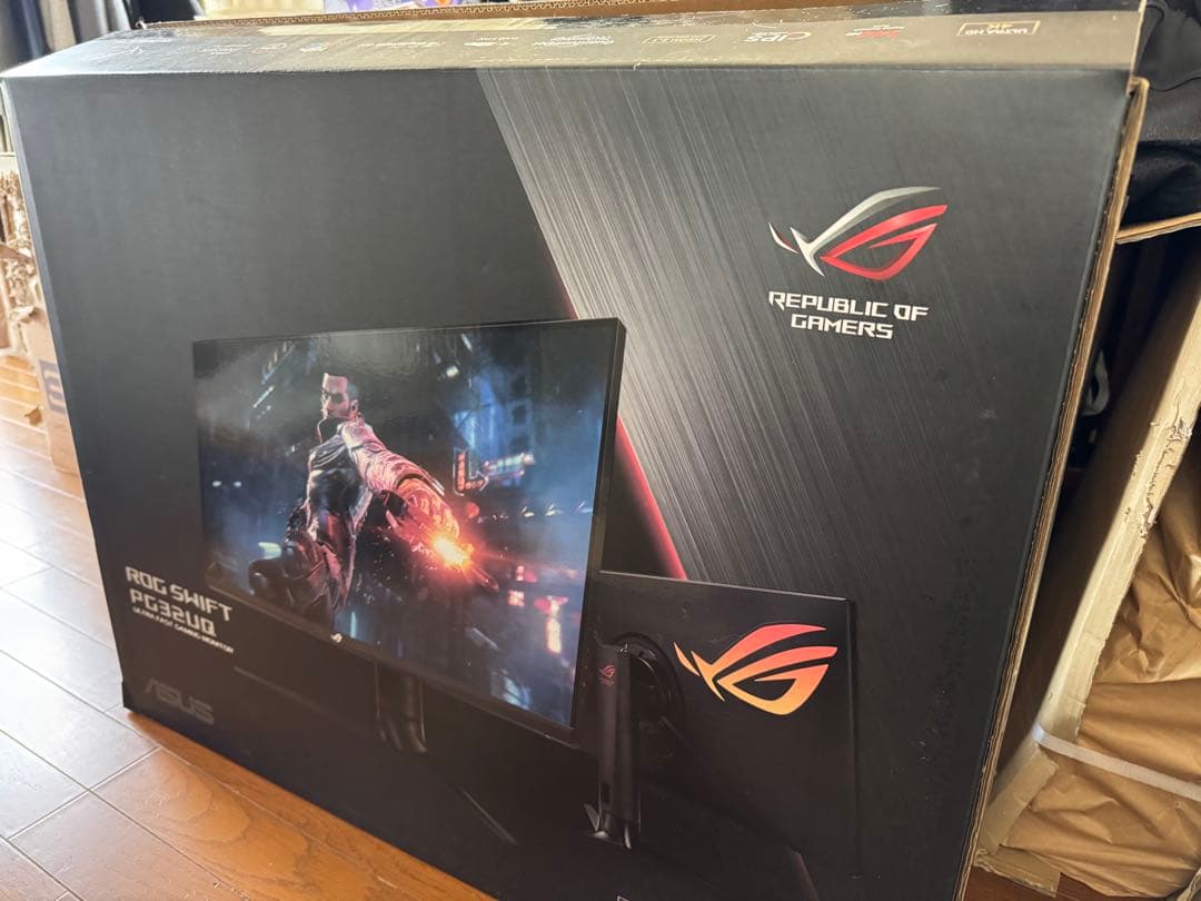 ASUS ROG Swift PG32UQ 4K 32インチ　ゲーミングモニター