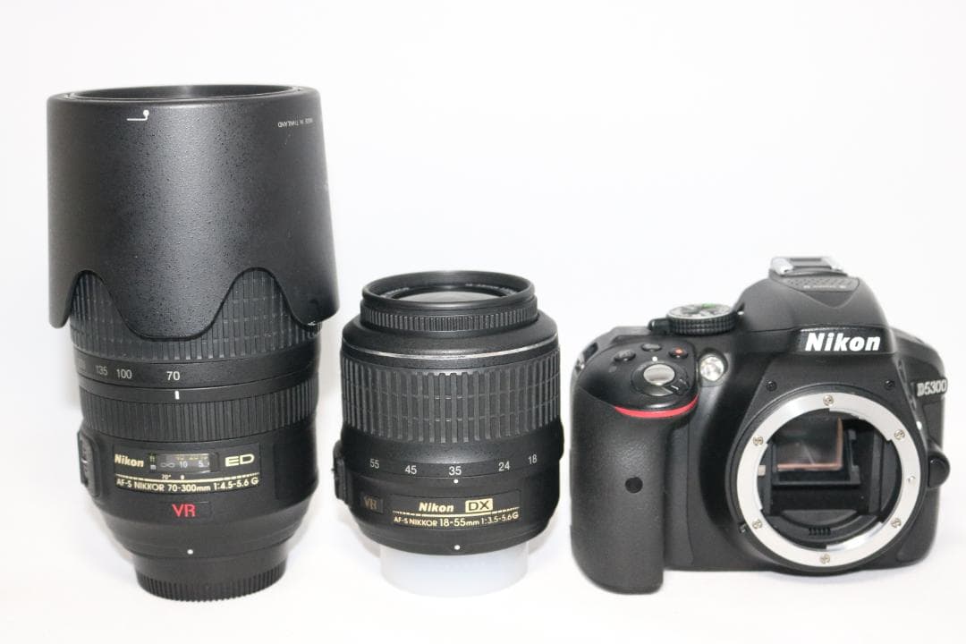 Nikon D5300 ⭐超望遠レンズセット人気品⭐高機能 初心者 一眼レフ