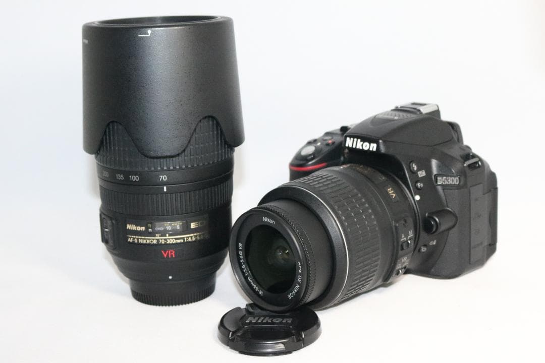 Nikon D5300 ⭐超望遠レンズセット人気品⭐高機能 初心者 一眼レフ