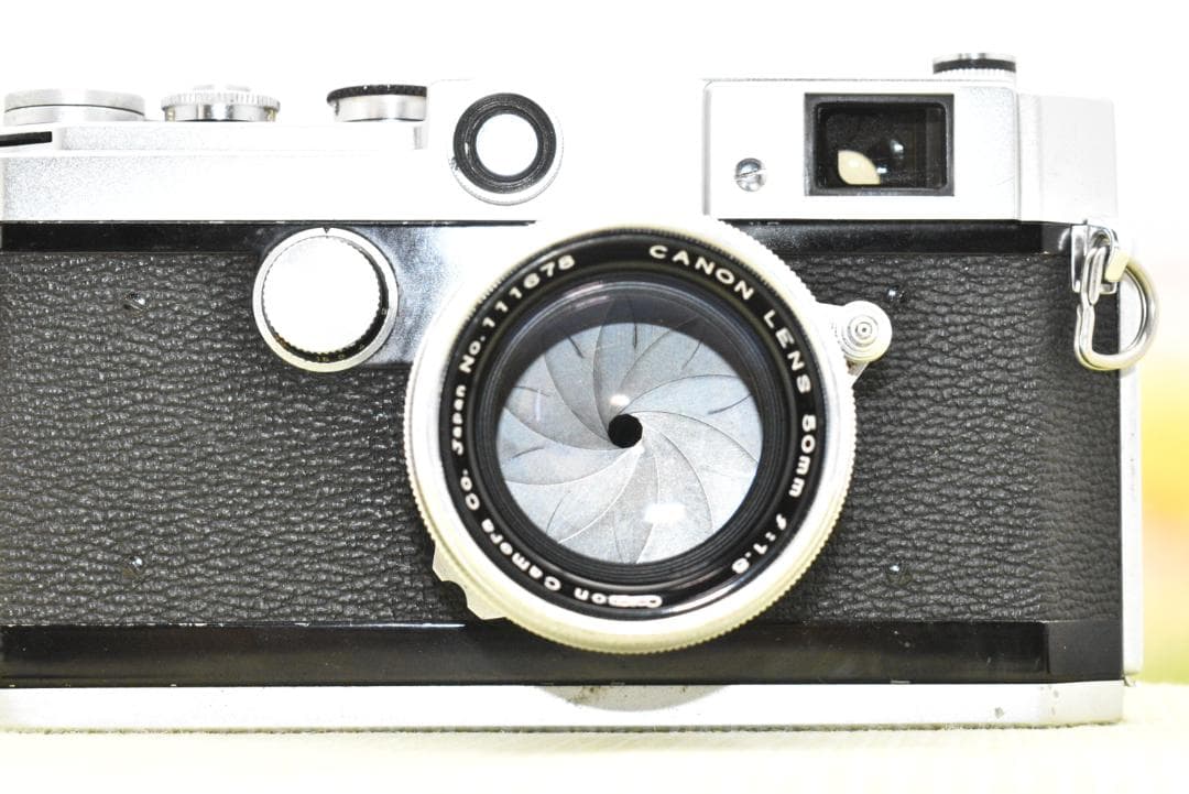 【整備済】 Canon L2 + 50mm F1.8 レンジファインダーカメラ