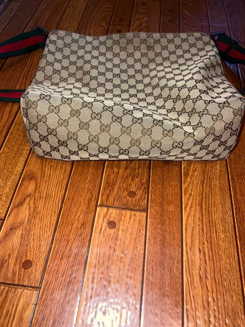 Gucci ショルダーバッグ ベージュ キャンバス