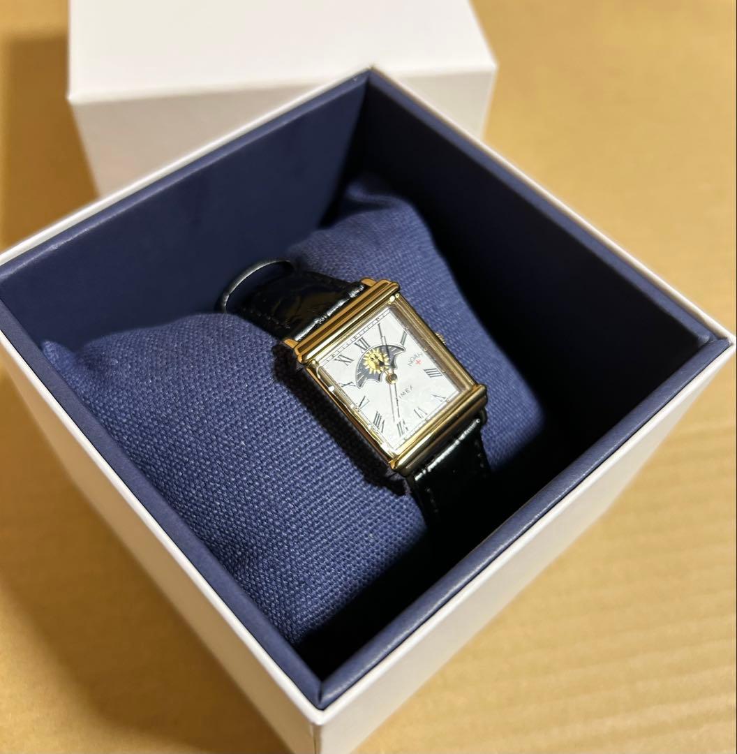 新品 noah timex sun and moon watch ブラック