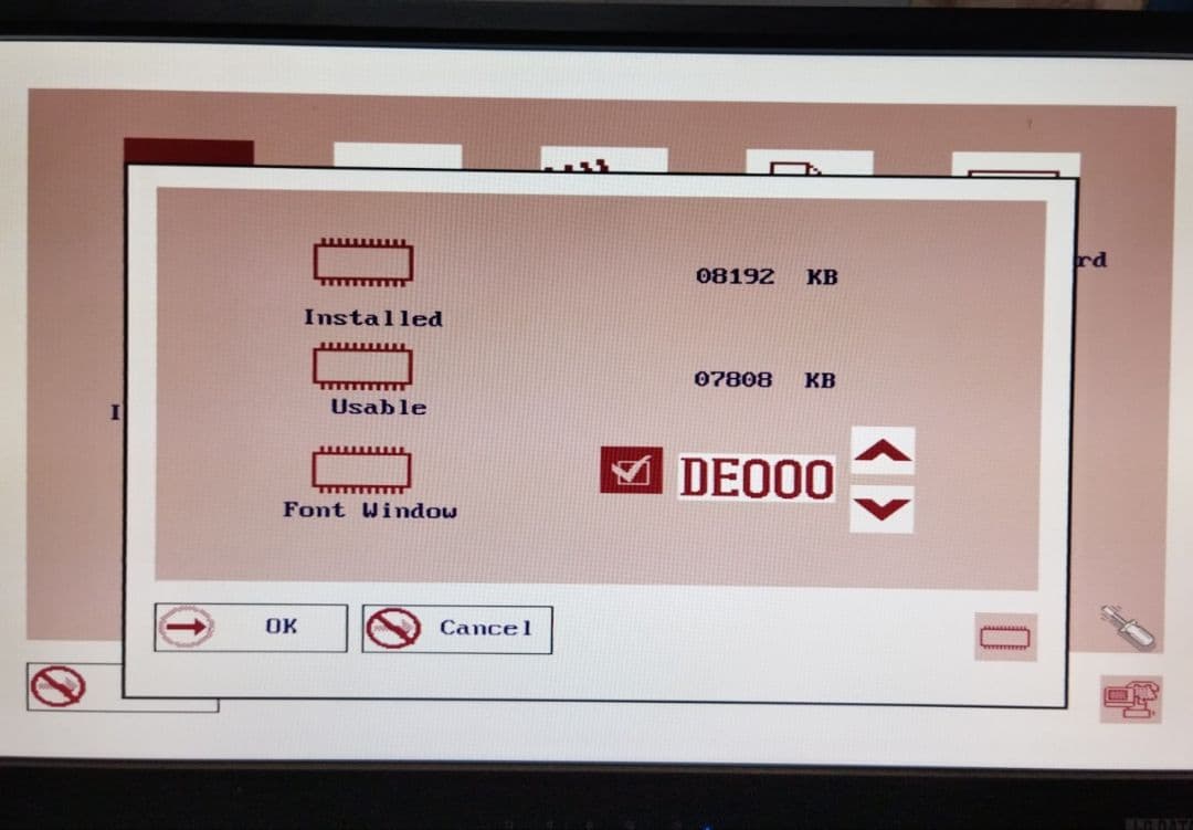 junk IBM palmtop PC110 ウルトラマンPC ポトリ付き 2