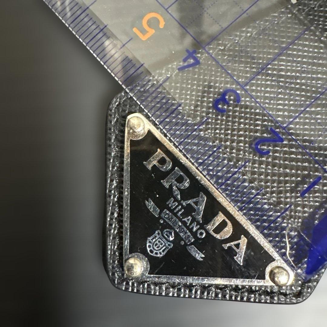 PRADA サフィアーノレザー キーリング