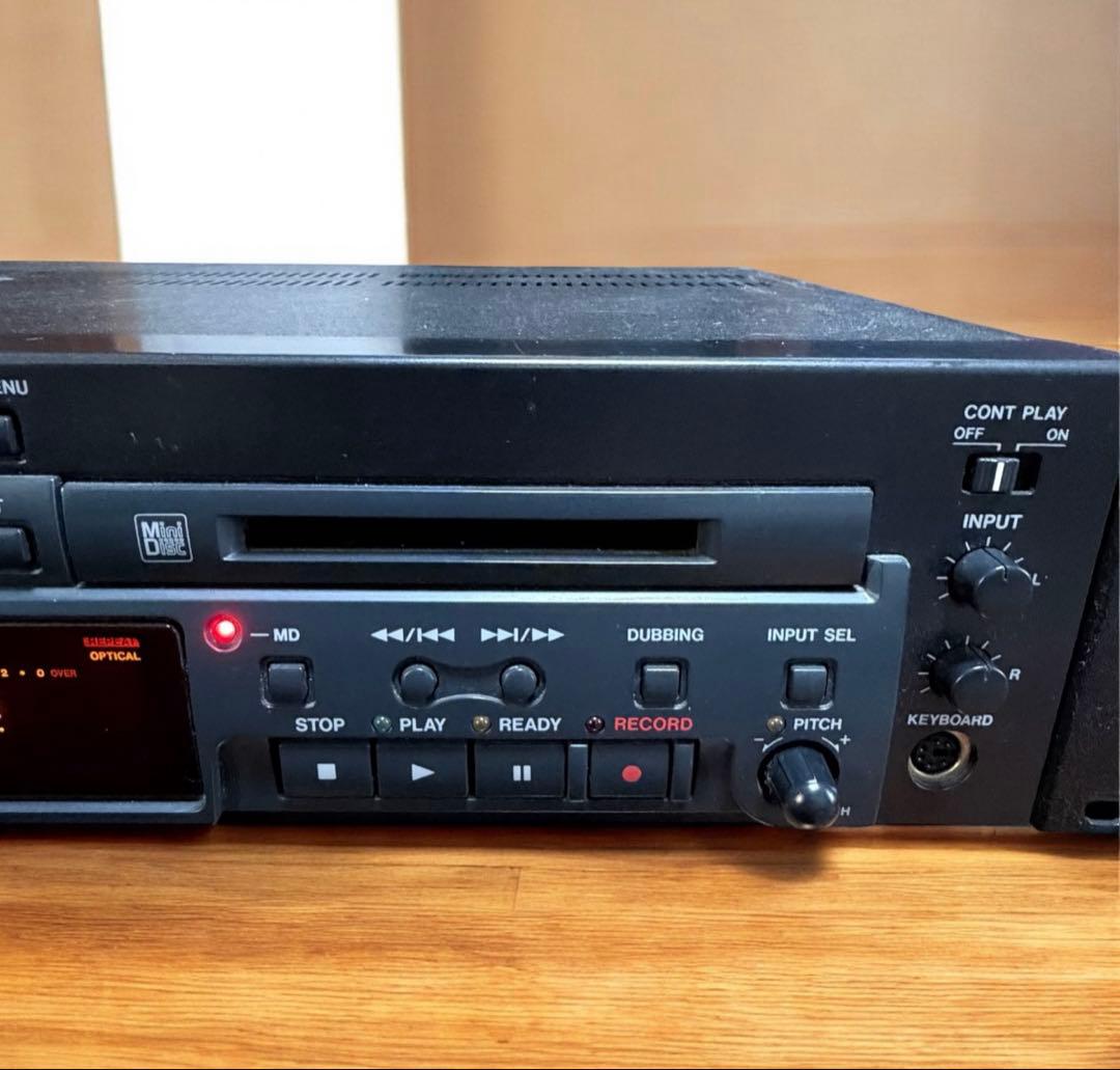 TASCAM タスカム MD-CD プレーヤー MD再生不可