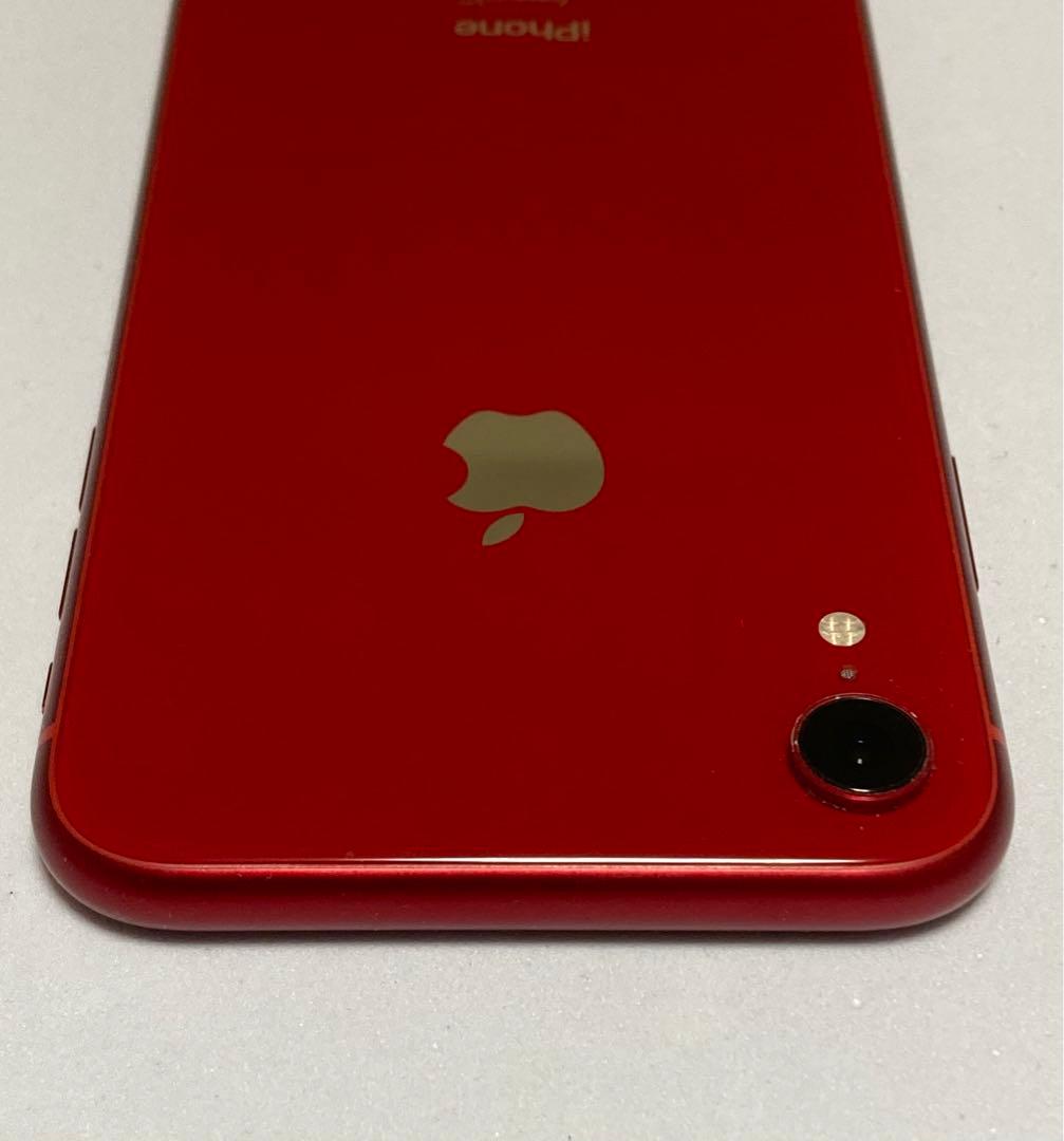 iPhone XR 64GB レッド　SIMフリー　利用制限有無:○ 初期化済み