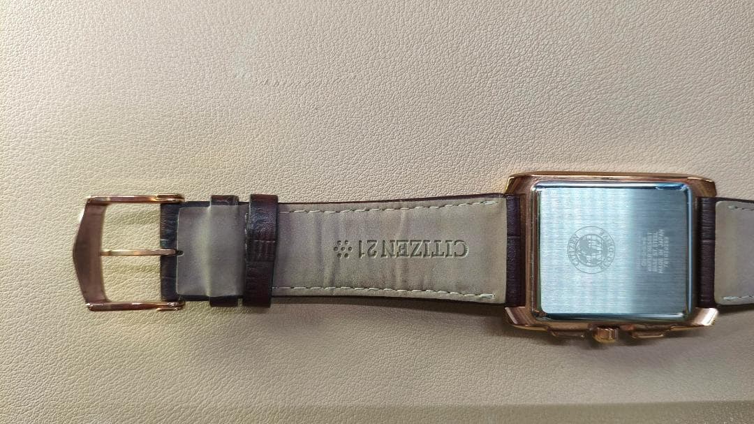 Justen Lee　CITIZEN Eco-Drive クロノグラフ