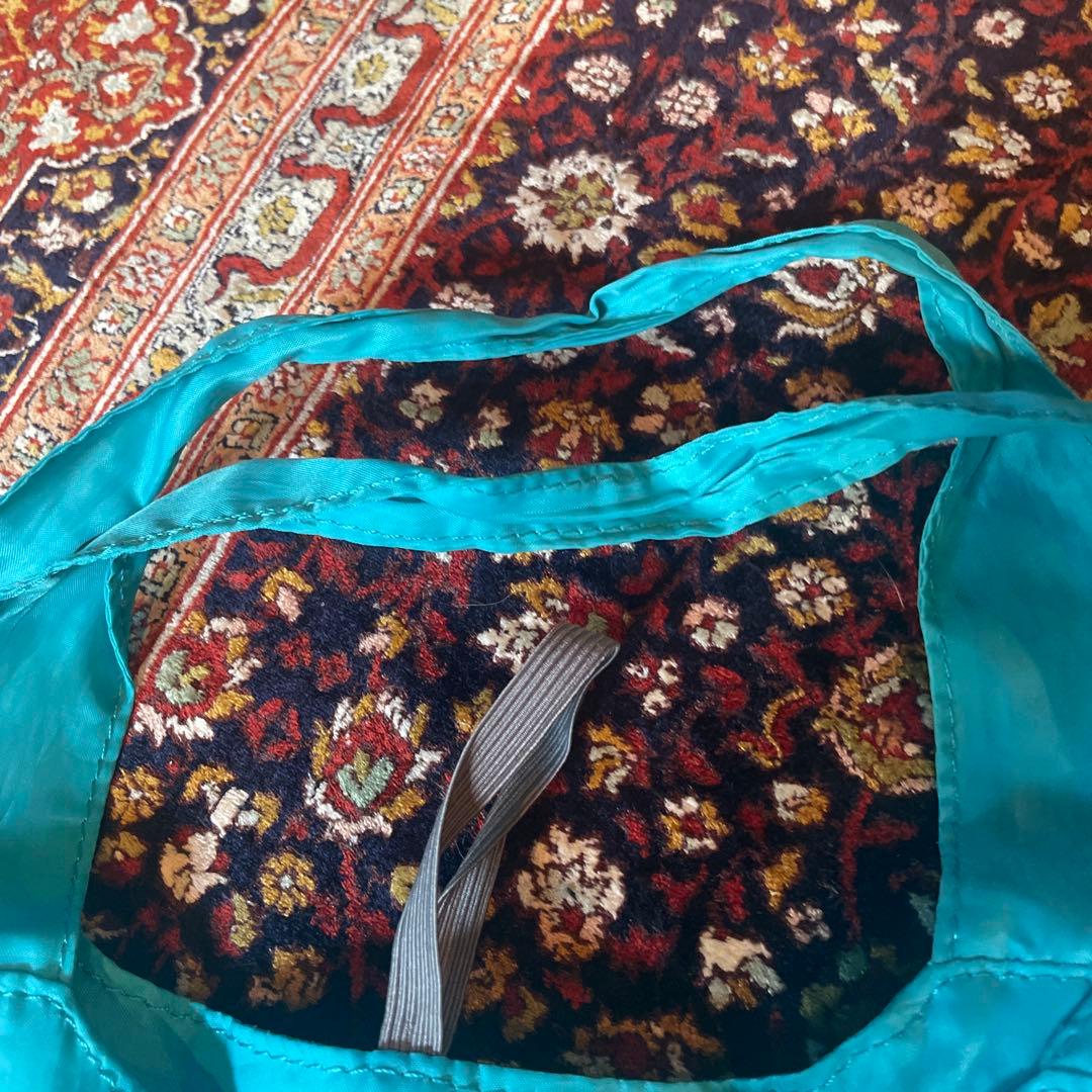 kodue hibino タウルスデザインエコバッグ ターコイズブルー