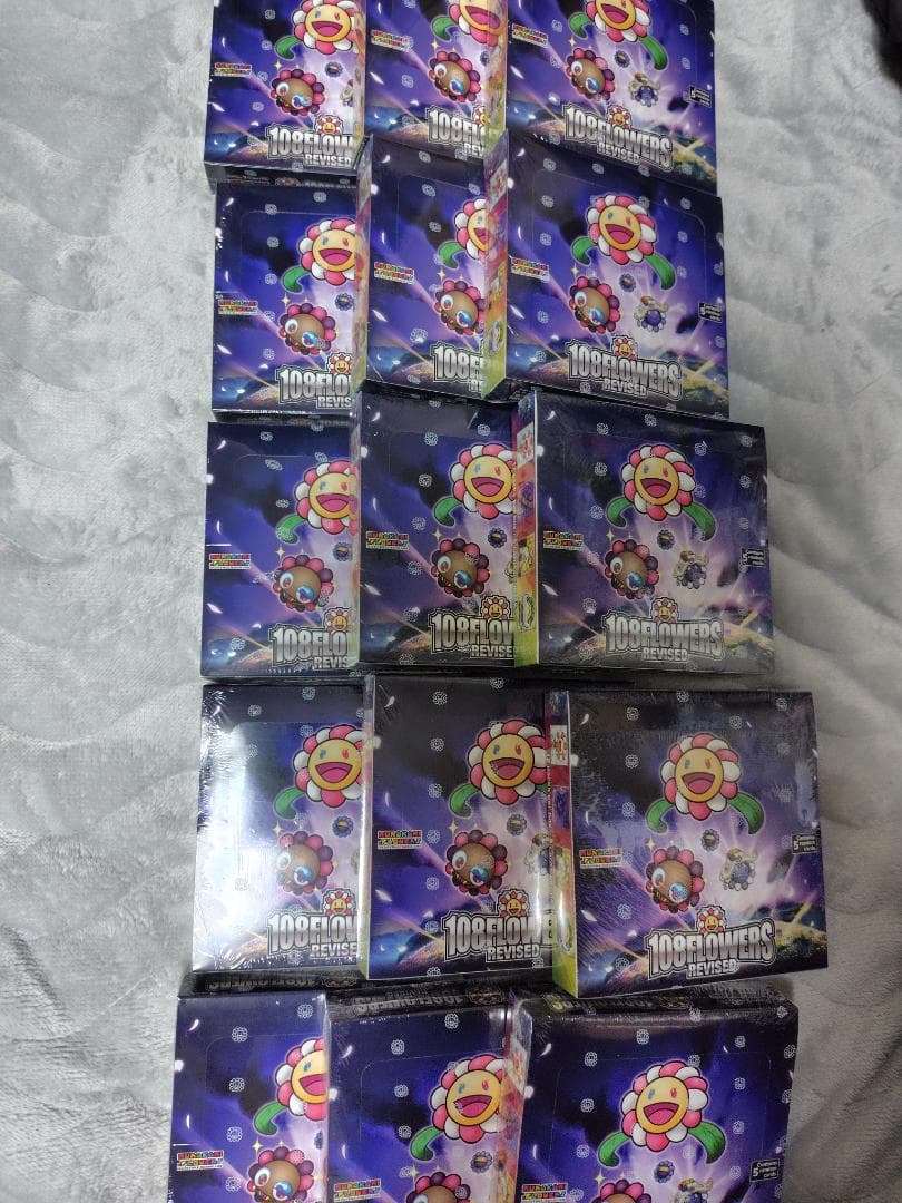 108フラワーズ Revised リバイスト 15BOX 村上隆 英語版