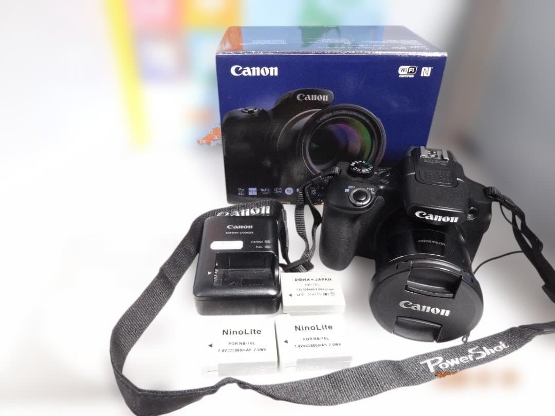 Canon 超美品 SX60HS　 光学65倍コンデジ本体と付属品