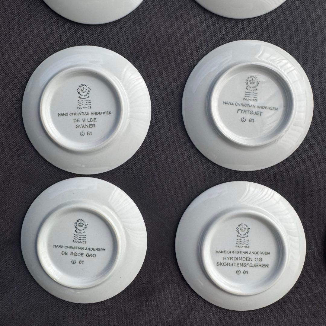   アンデルセン8cmミニチュアプレート25枚