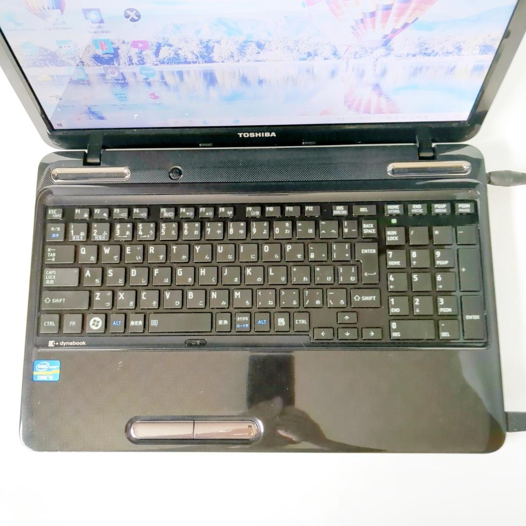 【美品】新品SSD爆速⭐カメラ付⭐Dynabook✅ノートパソコン✅すぐに使える