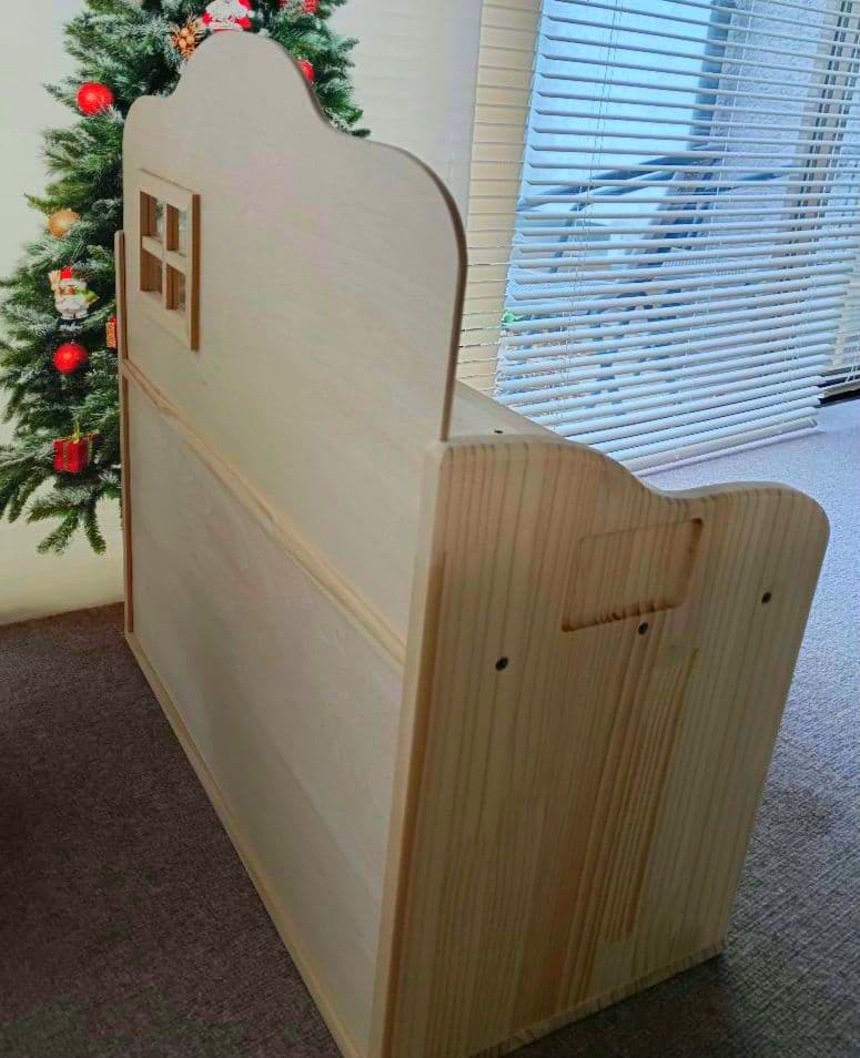 ୨୧ 愛です ୨୧ 木製おままごとキッチン　窓付きタイプ ୨୧