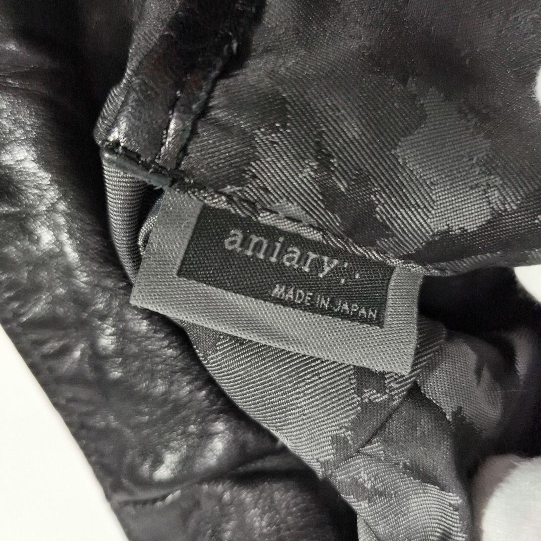 aniary　アニアリ　マグネット開閉　トートバッグ　黒