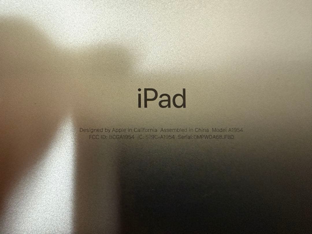 【美品・付属品完備】iPad 第6世代 A1954 Wi-Fi+Cellular