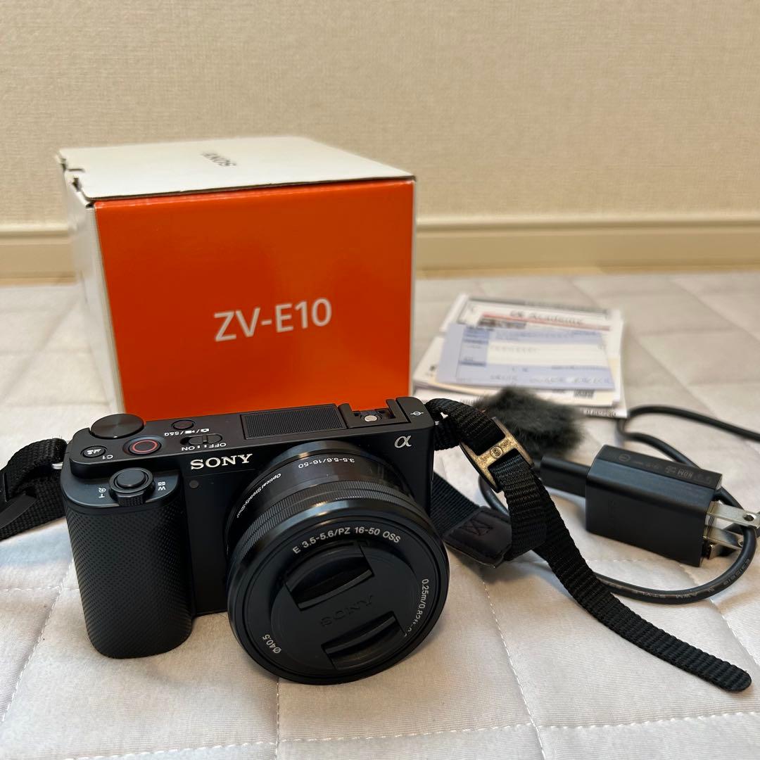 ひよこまめ　SONY ZV-E10 ミラーレス一眼カメラ SDカード付き
