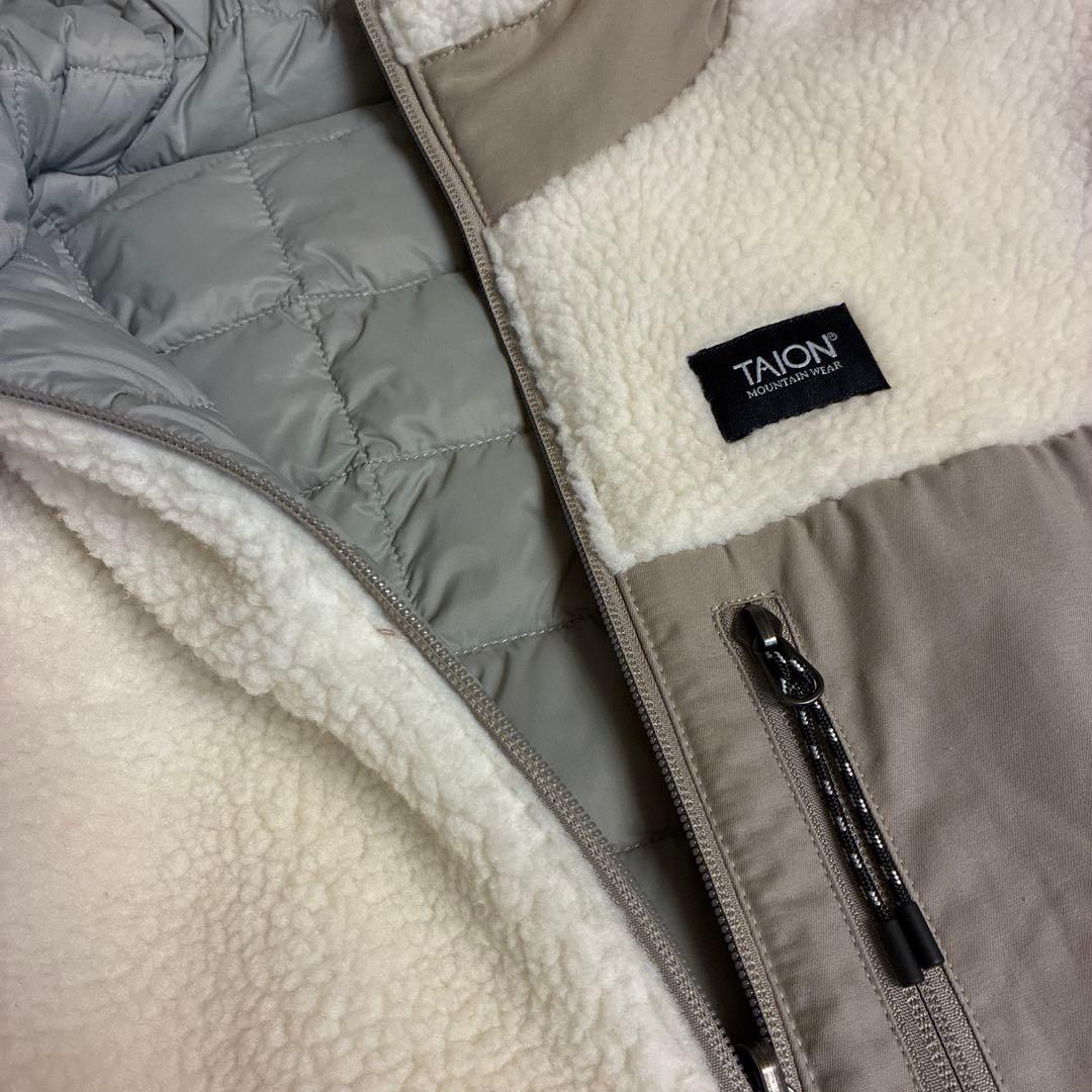 専用☆美品　NOLLEY'S×TAIO 別注ボア×ダウンフードコート　M