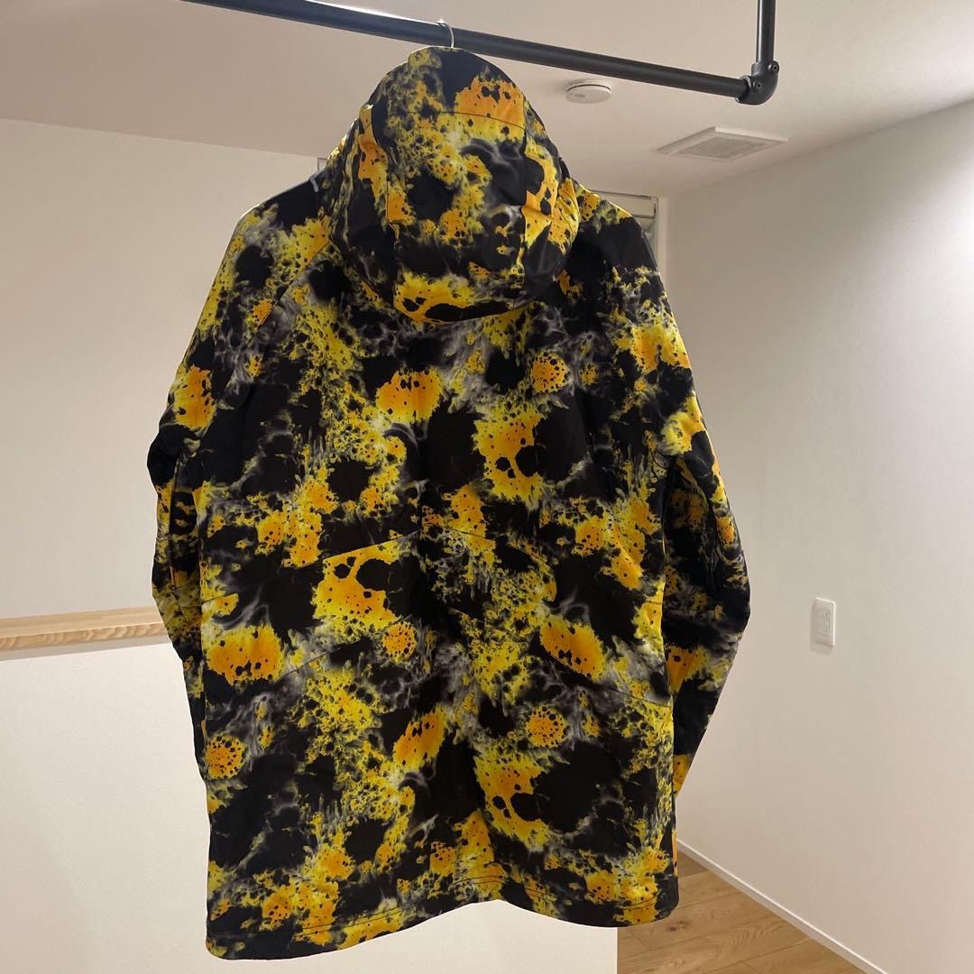 NIKE nike スノーボード用ウェア 黒・黄色・グレー カモフラージュ