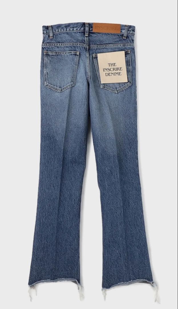 今週金土日限定値下げ　アンスクリア　フレアデニムパンツ　カットオフ