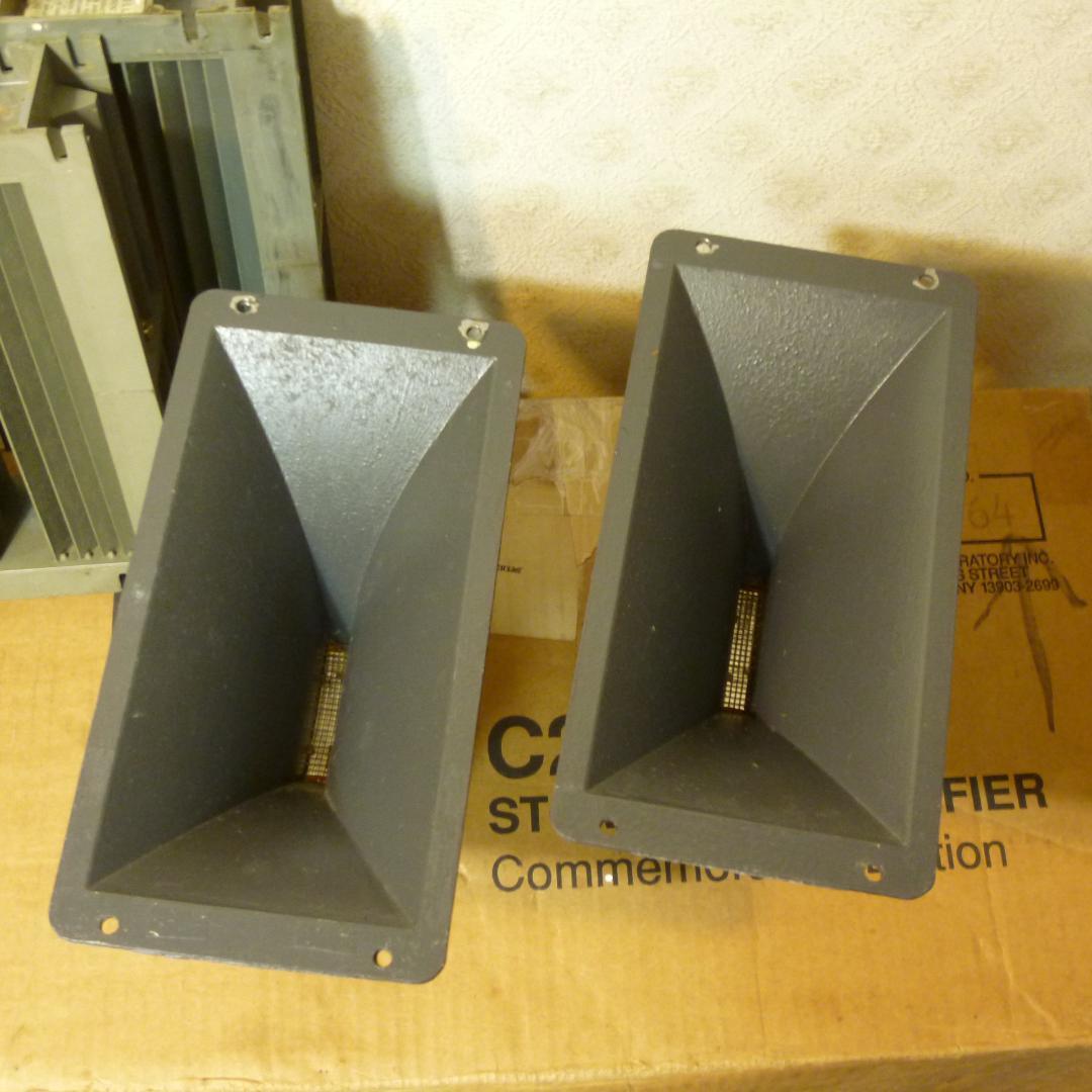 英製　DECCA/デッカ　リボンツイーター　DK30R　ホーン＆ドライバ＆レンズ