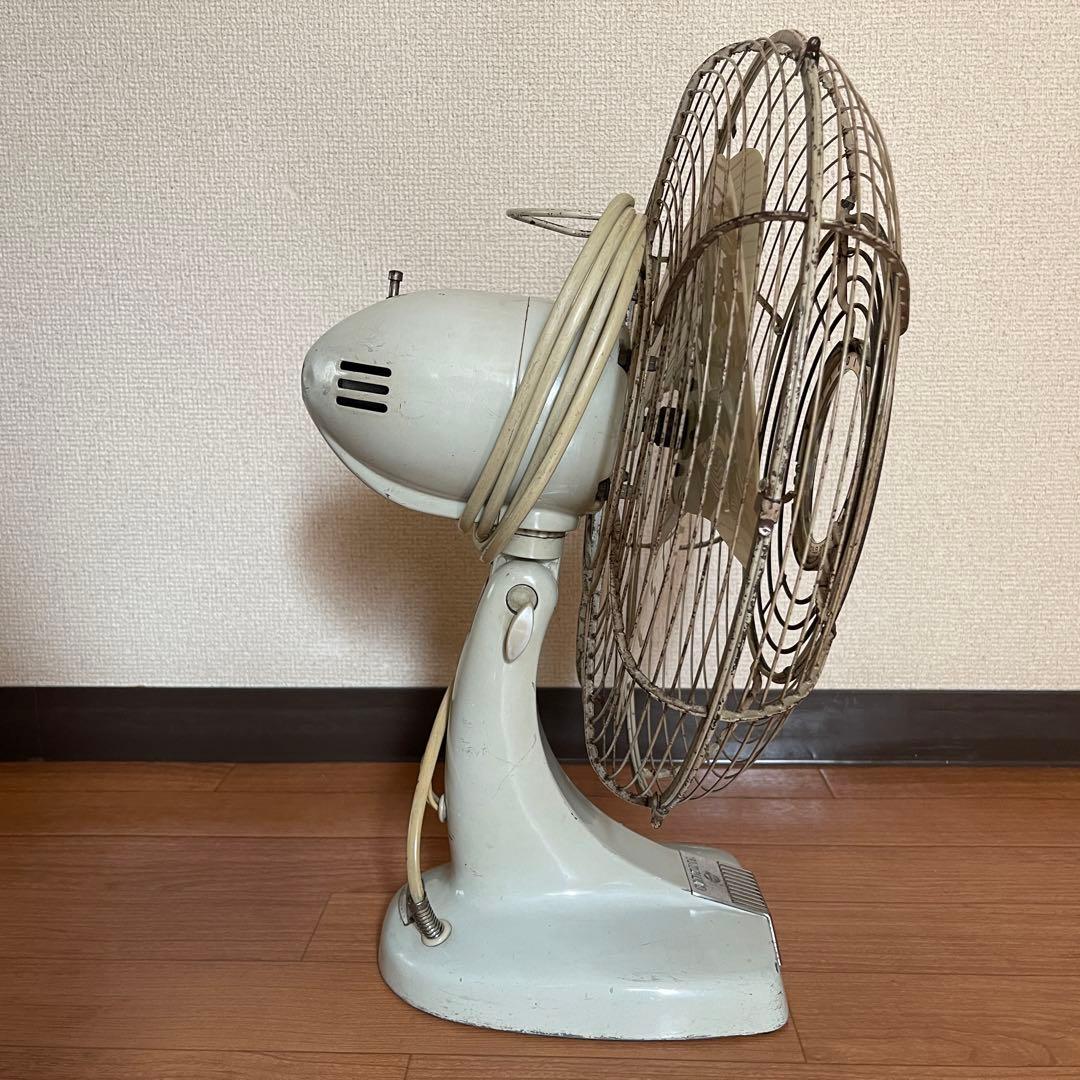 【送料込】扇風機 昭和レトロ 松下電器 ナショナル 動作品 インテリア用