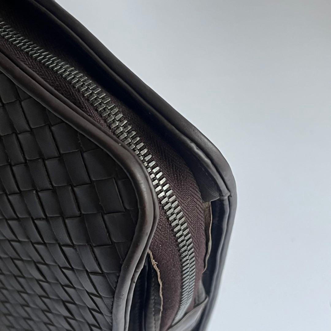 未使用級✨　BOTTGAVENETA イントレチャート ビジネスバッグ　レザー