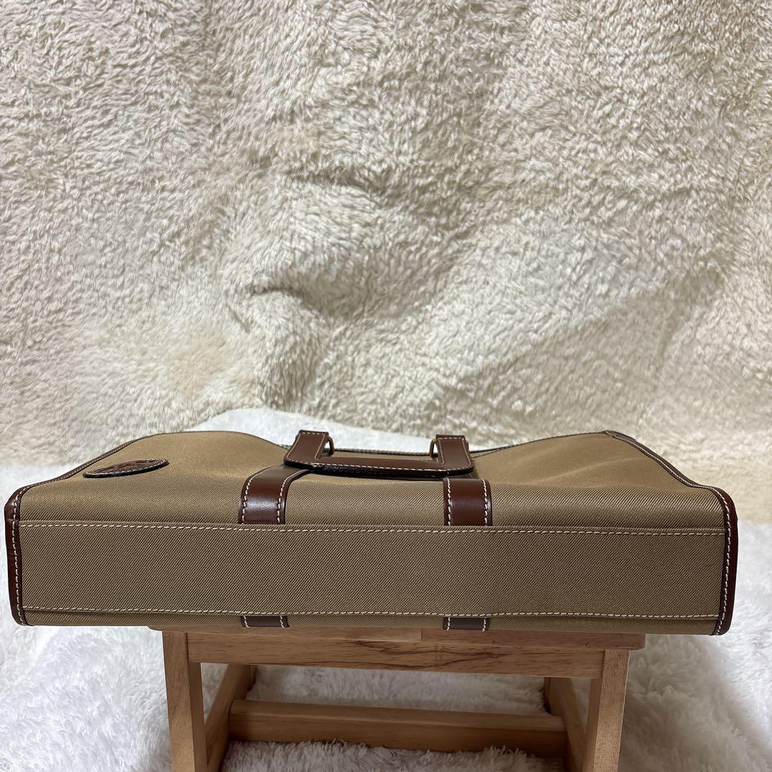 【新品】ハンティングワールド 高級ビジネスバッグ タグ付き 2WAY A4収納可