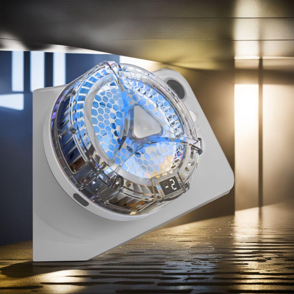 スマホ冷却ファン 2段階パワー調節可能