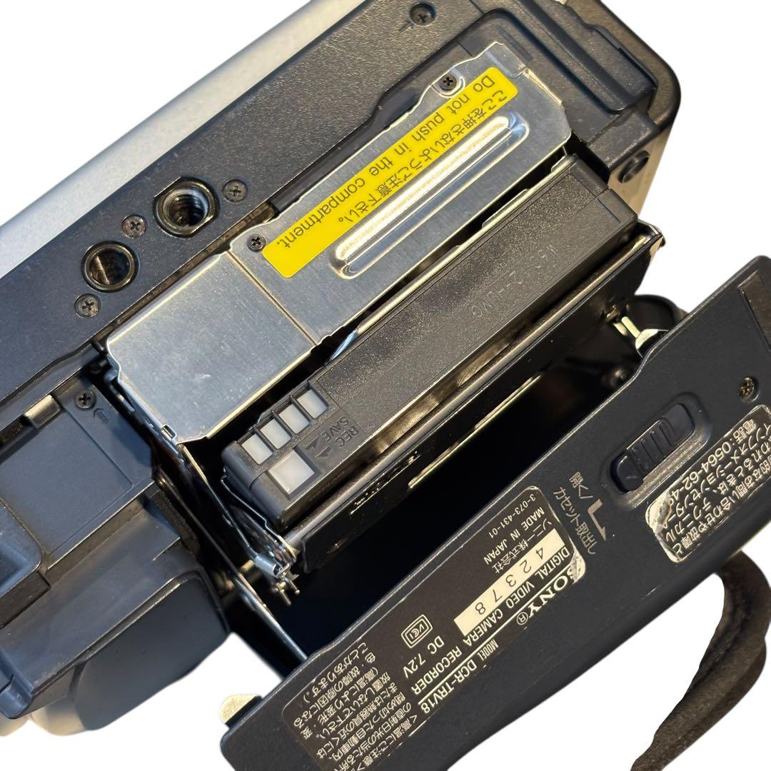 動作確認済 SONY デジタルハンディカム DCR-TRV18