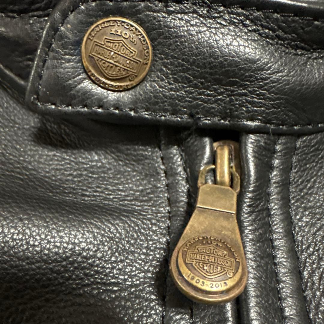 Sサイズ　110周年　レザー　シングルライダースジャケット