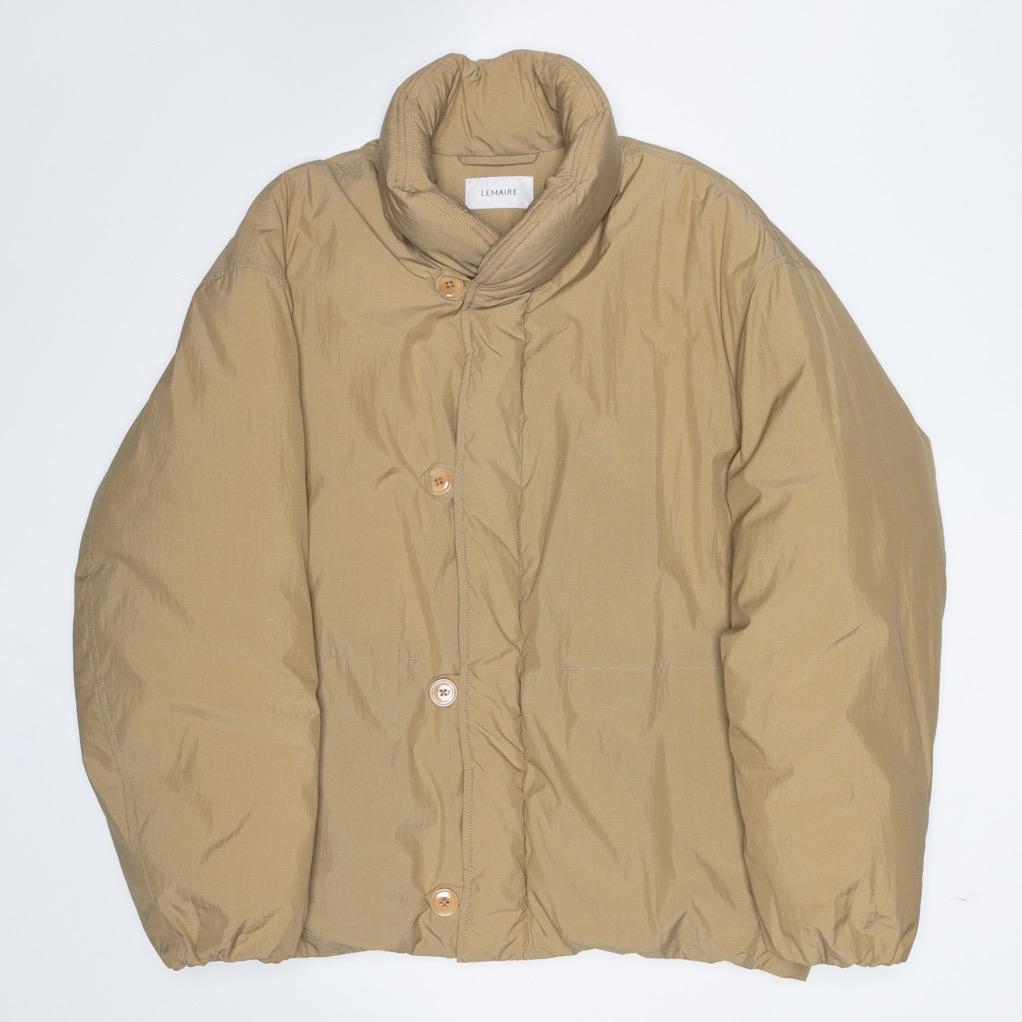 ジャケット・アウター LEMAIRE PUFFER BLOUSON Ochre Khaki sizeS