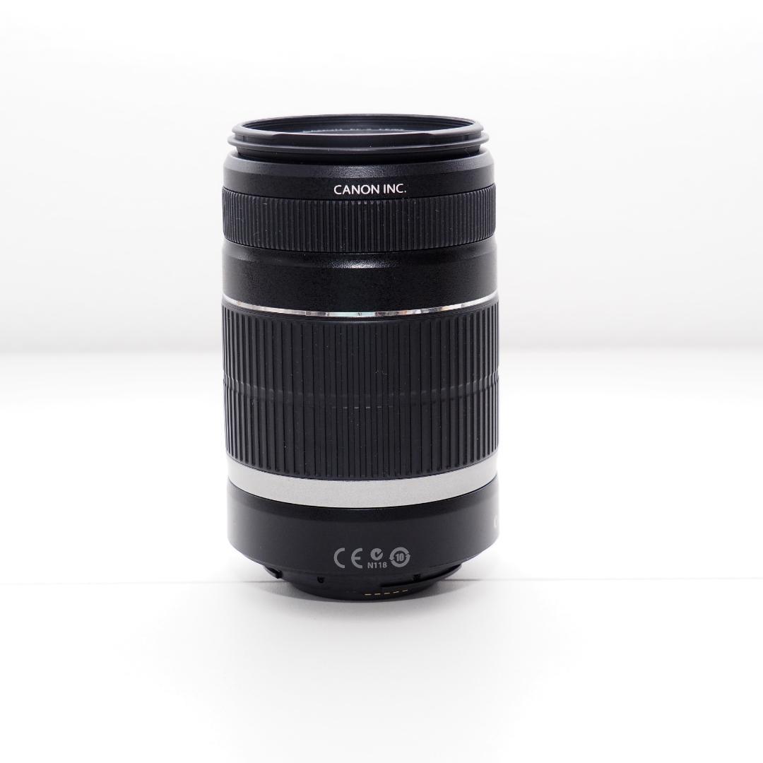 キヤノン Canon 望遠レンズ EF-S 55-250 IS ズームレンズ