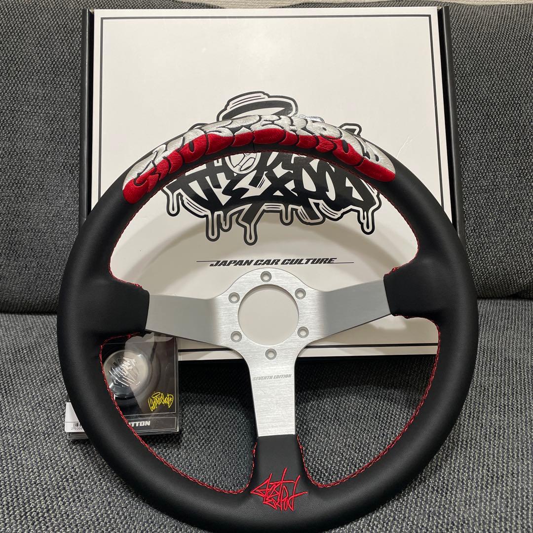 GHOSTEXPOD ステアリング 【7th.モデル】　GHOSTホーン付き