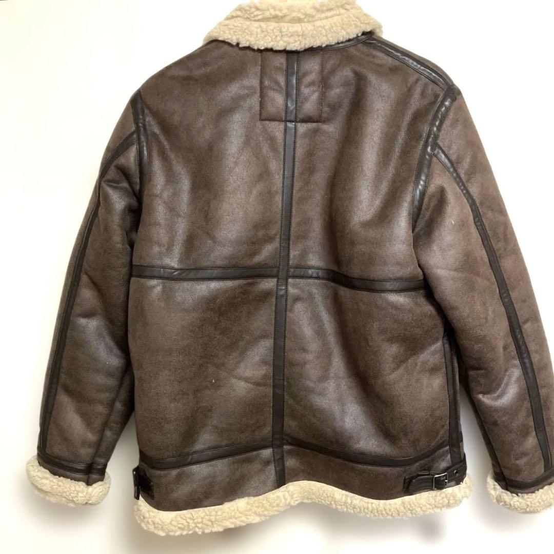 d*i様 アルファ　B-3フライトジャケット　フェイクレザー　XLサイズ