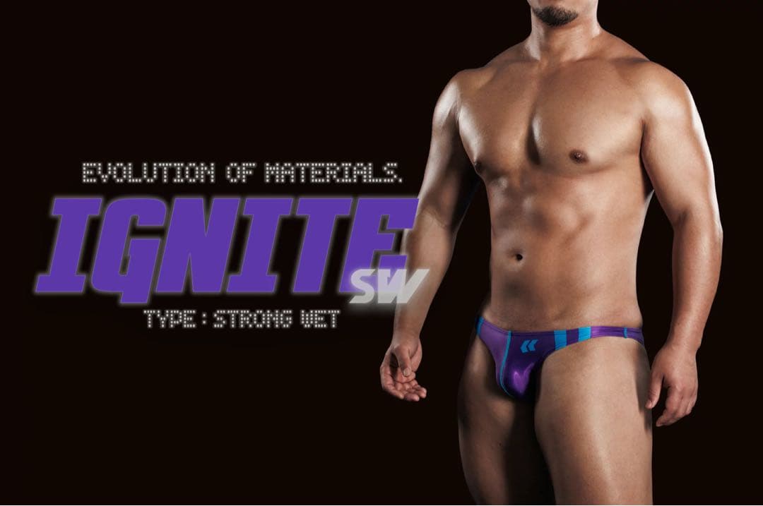 EGDE IGNITE ビキニ　ハーフバック　ローライズ　サイズM