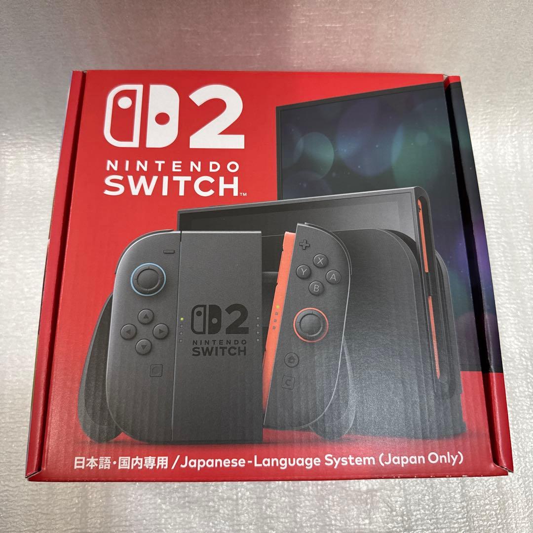 Nintendo Switch D2 日本語専用 本体 新品未開封