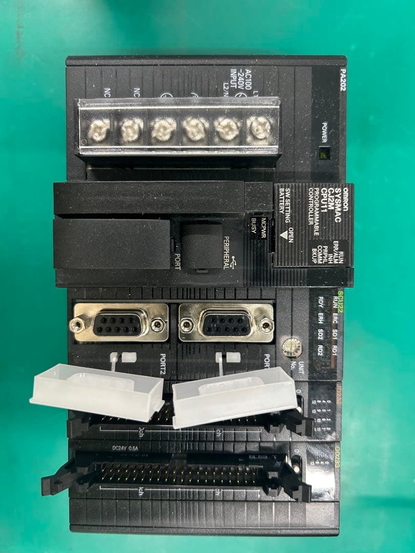 OMRON CJ2M-CPU11 SCU22その他5点セット