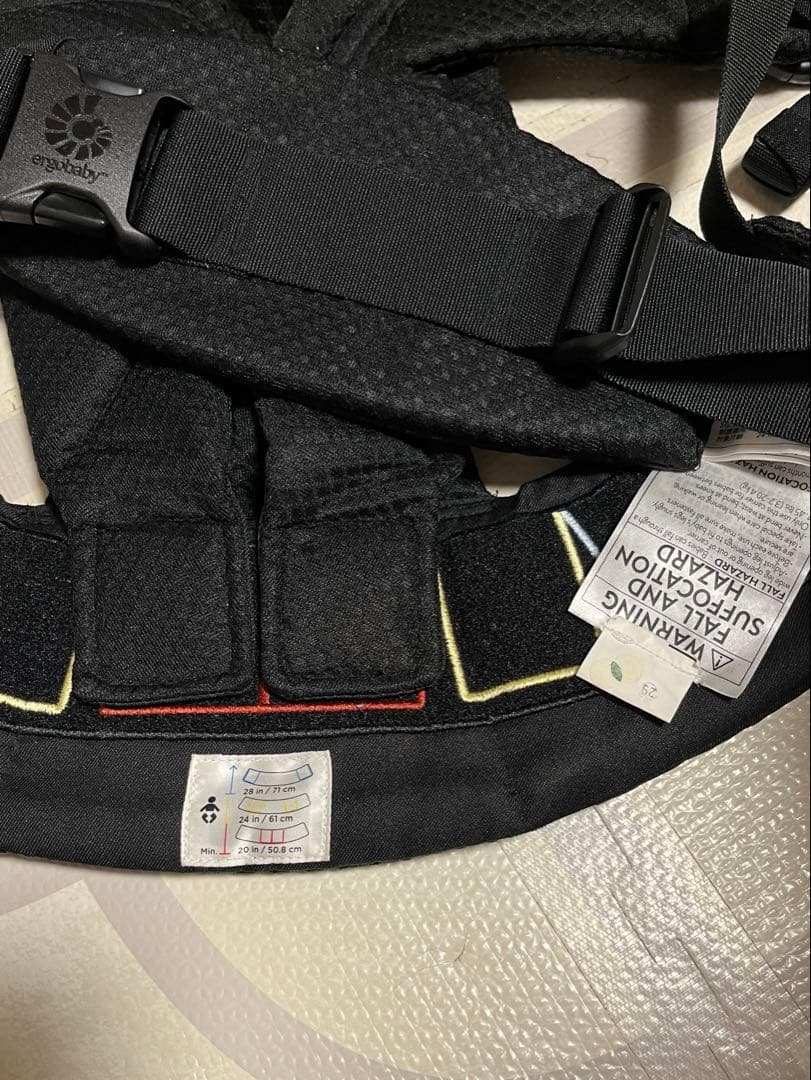 ergobaby エルゴ 抱っこ紐 ブラック 黒 OMNI Breeze