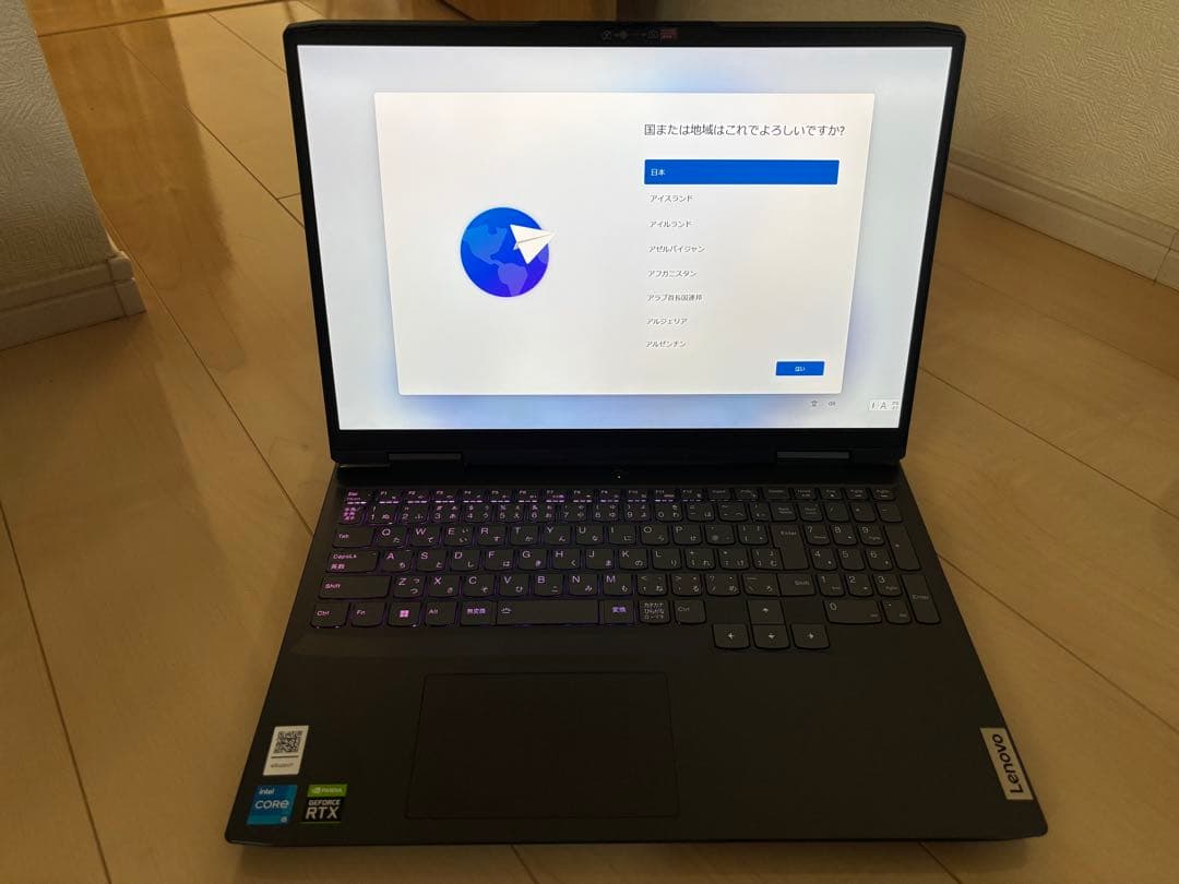 lenovo ideaPad gaming 370i ゲーミングノート