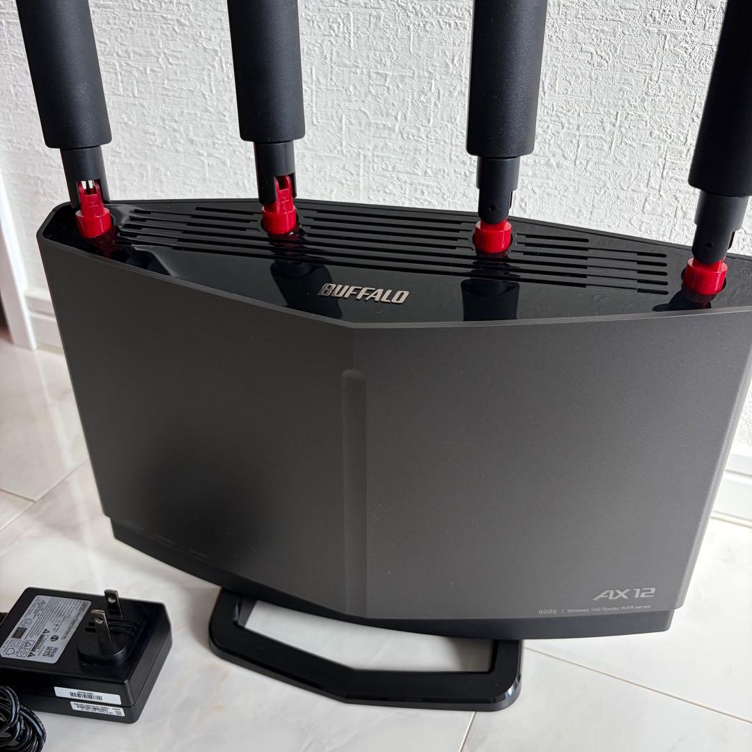 Wi-Fi6 BUFFALO AX12 AX6 メッシュWi-Fi ルーター