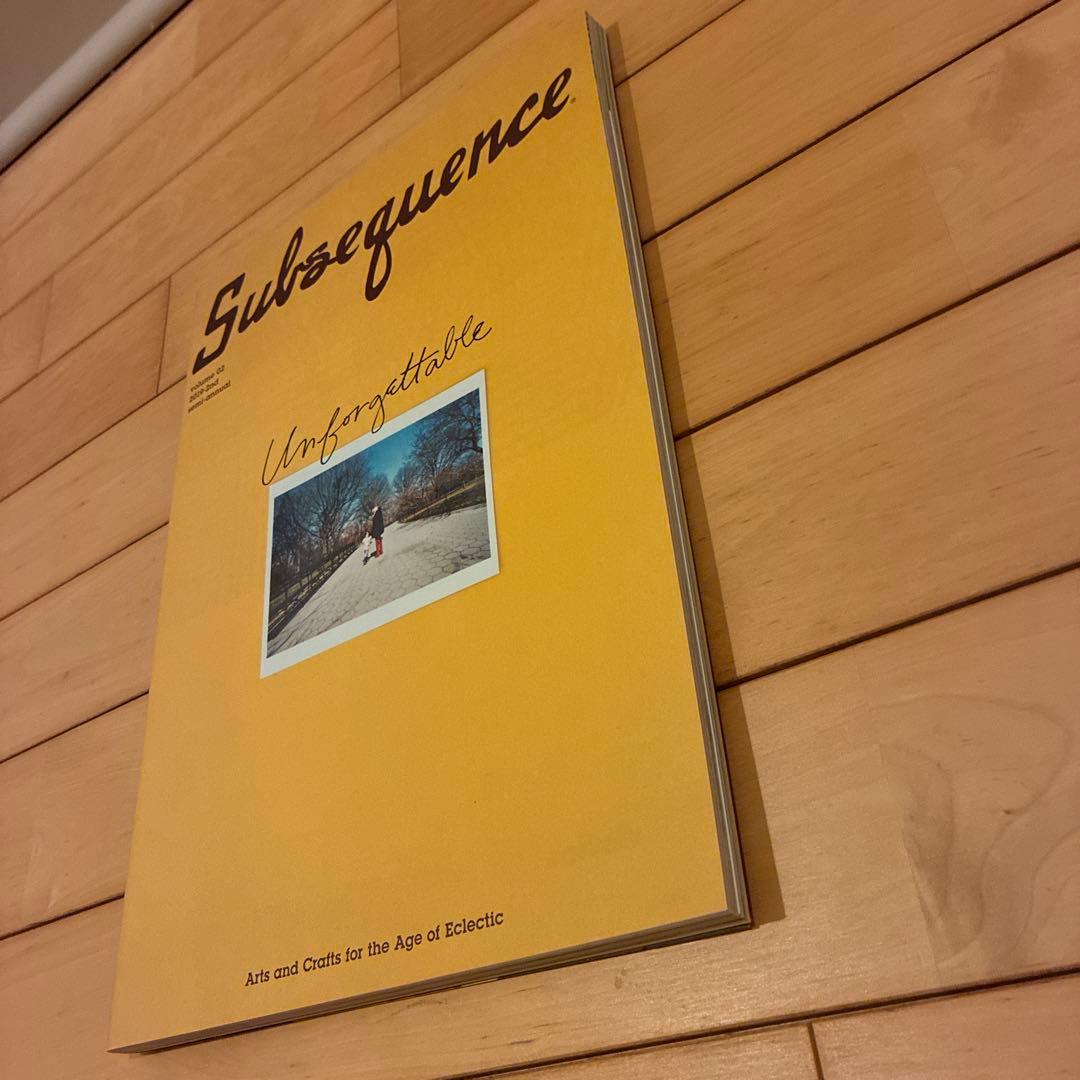 visvim subsequence magazine 4冊セット 絶版