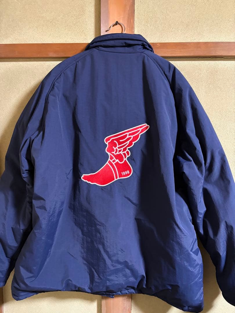 cloveru ネイビー ナイロンジャケット