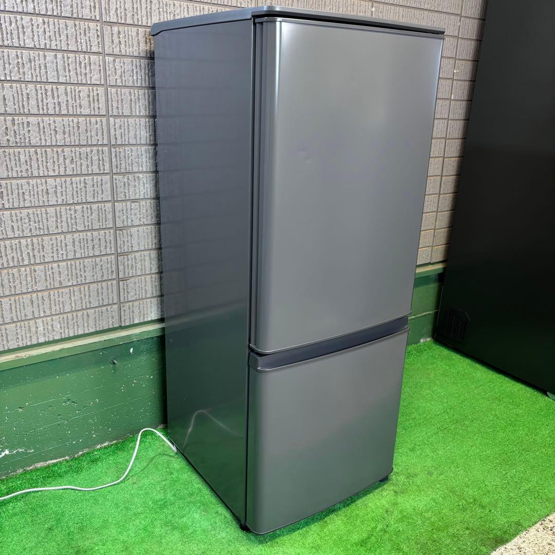 2022年製 146L 冷蔵庫 マットグレー 三菱電機 単身【地域限定配送無料】